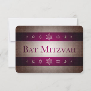 Bat Mitzvah Kaart