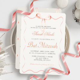 Bat Mitzvah Kaart