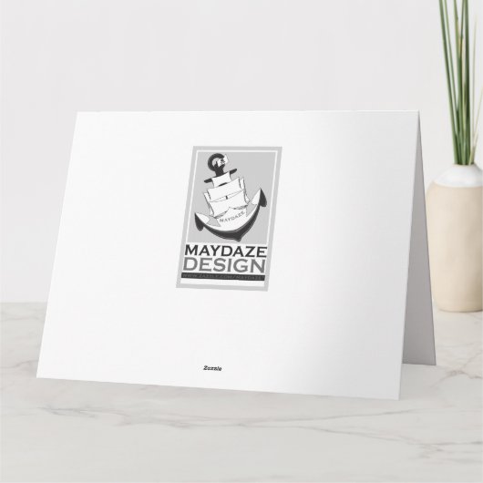 Bat Mitzvah Kaart (Achterkant)