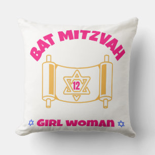 Bat Mitzvah Kussen