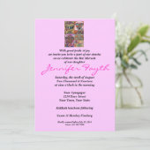 Bat Mitzvah - L'Chaim tot leven! Kaart (Staand voorkant)