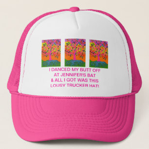 Bat Mitzvah "Lousy Trucker Hat Away" Trucker Pet