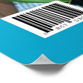 Bat Mitzvah Magazine Poster Blauwgroen (Hoek)