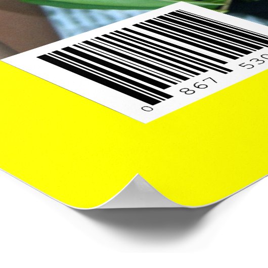 Bat Mitzvah Magazine Poster Geel Roze (Hoek)