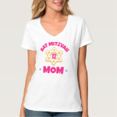 Bat Mitzvah Mama T-shirt (Voorkant)