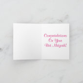 Bat Mitzvah Mazel Tov Floral 4 Jennifer Kaart (Binnen)