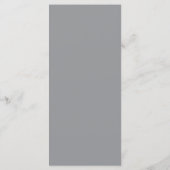 Bat Mitzvah Menu, Traditioneel Modern Eenvoudig Re Menu (Achterkant)