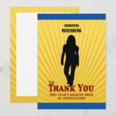 Bat Mitzvah Movie Star Bedankt voor je kaartje Gee (Voorkant / Achterkant)