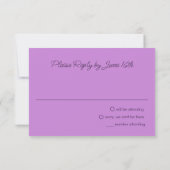 Bat Mitzvah Paarse Roze Waterverf Petals Star Kaart (Achterkant)