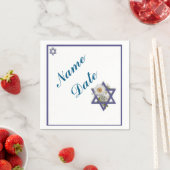 Bat Mitzvah Paper Napkins Servet (Insitu)