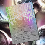 Bat Mitzvah Rainbow Extra Sparkly Kaart<br><div class="desc">Bat Mitswa Rainbow Extra Sparkly Bar Mitswa en Bat Mitswa uitnodigingssets ontworpen door Umua. Gedrukt en verzonden door Zazzle of haar partners.</div>