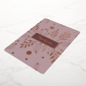 Bat Mitzvah REAL Roos Gold Modern Floral Folie Uitnodiging (Gedraaid)