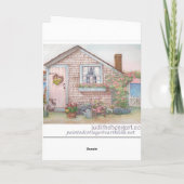 Bat Mitzvah Romantic Rozen die de groet van het Ma Kaart (Achterkant)