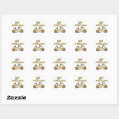 Bat Mitzvah Ronde Sticker (Vel)