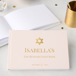 Bat Mitzvah Roze & Nepgoud Ster van David Joods  Gastenboek