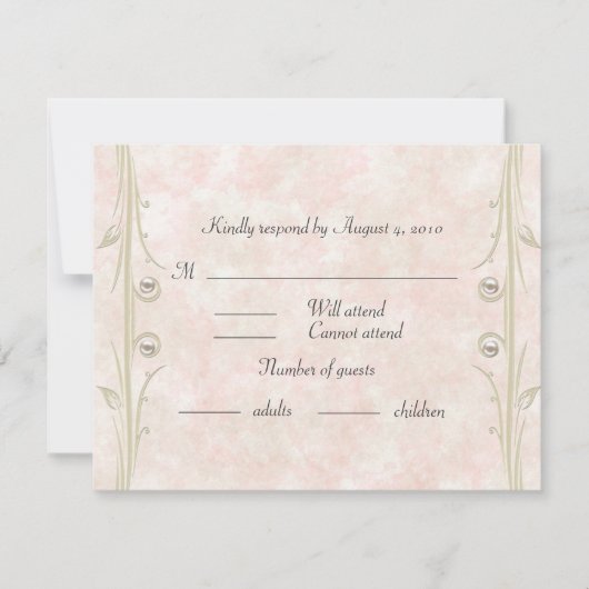 Bat Mitzvah RSVP (Voorkant)