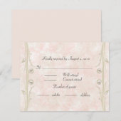 Bat Mitzvah RSVP Kaartje (Voorkant / Achterkant)