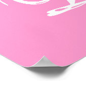 Bat Mitzvah Sign-In Board naar keuze uit 216 kleur Poster (Hoek)