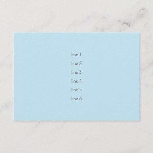 Bat Mitzvah Sparkle Blauw en Paars Kaart (Achterkant)