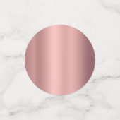 Bat Mitzvah Star van David Pink Gold Foto Joods Confetti (Kleine voorkant)