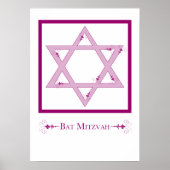 bat mitzvah ( ster van david elegance ) poster (Voorkant)