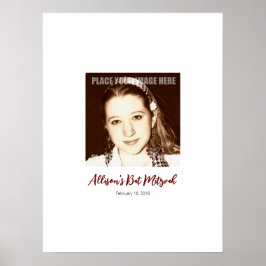 Bat Mitzvah tekent aan in poster van de partijraad