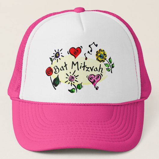 Bat Mitzvah Trucker Pet (Voorkant)