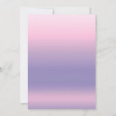 Bat Mitzvah Uitnodiging (Achterkant)