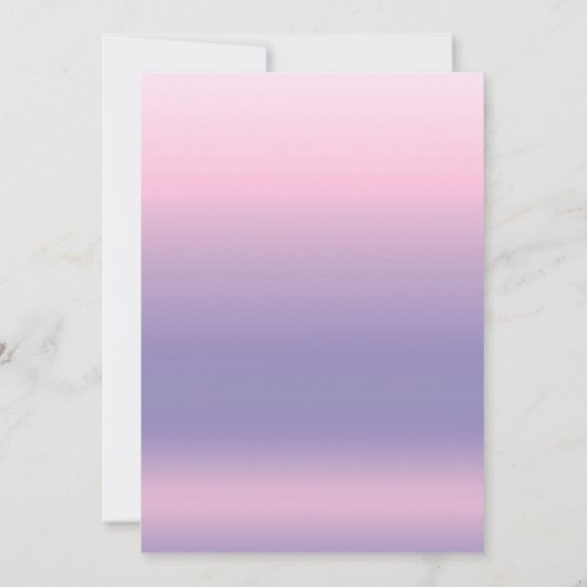 Bat Mitzvah Uitnodiging (Achterkant)