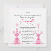 Bat Mitzvah Uitnodiging (Voorkant)