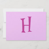 Bat Mitzvah Uitnodiging Torah Hailey Hannah Pink (Achterkant)