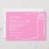 Bat Mitzvah Uitnodiging Torah Scroll Jewish F9C (Voorkant)