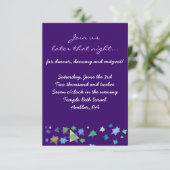 Bat Mitzvah-uitnodigingskaart Kaart (Staand voorkant)