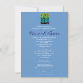 Bat Mitzvah-uitvindingen in de levensbar Kaart (Achterkant)