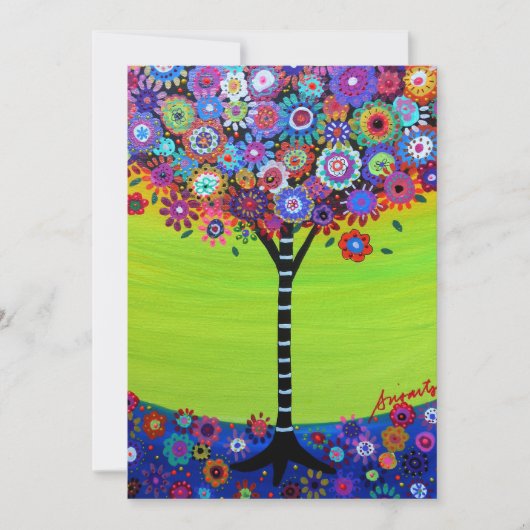 Bat Mitzvah-uitvindingen in de levensbar Kaart (Voorkant)