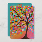 Bat Mitzvah-uitvindingen in de levensbar Kaart (Voorkant / Achterkant)