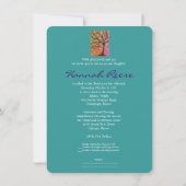 Bat Mitzvah-uitvindingen in de levensbar Kaart (Achterkant)