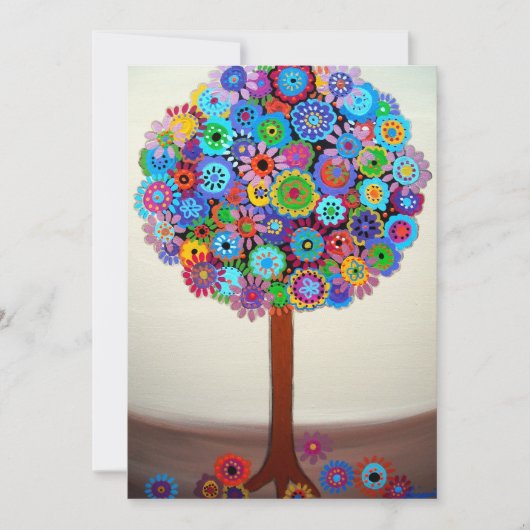 Bat Mitzvah-uitvindingen in de levensbar Kaart (Voorkant)