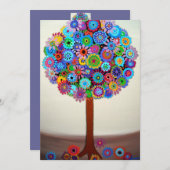 Bat Mitzvah-uitvindingen in de levensbar Kaart (Voorkant / Achterkant)