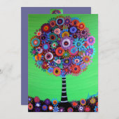 Bat Mitzvah-uitvindingen in de levensbar Kaart (Voorkant / Achterkant)