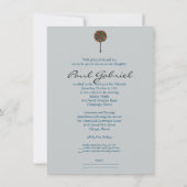 Bat Mitzvah-uitvindingen in de levensbar Kaart (Achterkant)