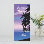 Bat Mitzvah voor Shelley Menu (Staand voorkant)