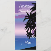 Bat Mitzvah voor Shelley Menu (Voorkant)