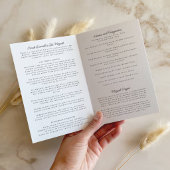 Bat Mitzvah Vouwbaar Papieren Programma, Roze en G Flyer