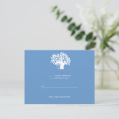 Bat Mitzvah Wedding RSVP Kaartje (Staand voorkant)