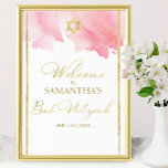 Bat Mitzvah Welkomstborden | WATERVERF ABSTRACT Poster<br><div class="desc">Introductie van onze Bat Mitswa welkomstborden in een prachtig waterverf abstract ontwerp, ideaal om deze speciale mijlpaal te vieren. Deze prachtig vormgegeven borden voegen een persoonlijk tintje toe aan uw evenement en verwelkomen gasten met elegantie en stijl. Elk stuk is ontworpen door CaMiDesigns en zorgt voor een unieke en artistieke...</div>
