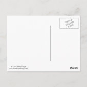 Bat Mitzwa ansichtkaart Briefkaart (Achterkant)