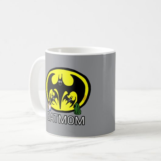 Bat-Mom Moederdag Mok (Voorkant links)