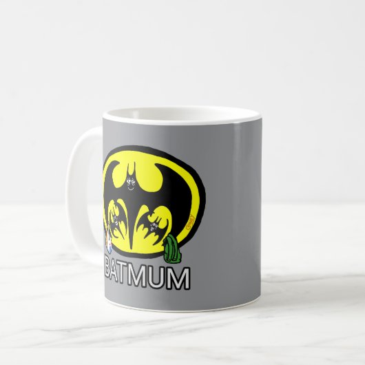 Bat-Mum Basic Mok (Voorkant links)