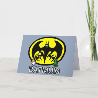 Bat-Mum Moederdag kaart